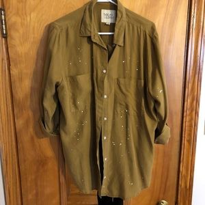 Long, blouse like shirt.